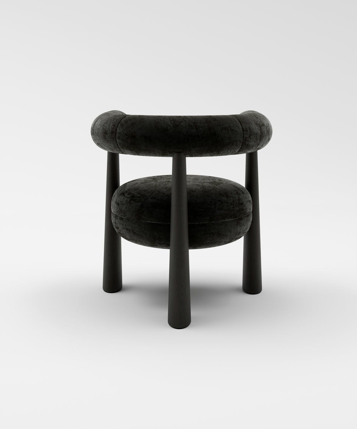 Club Chair Mohair Velvet-8