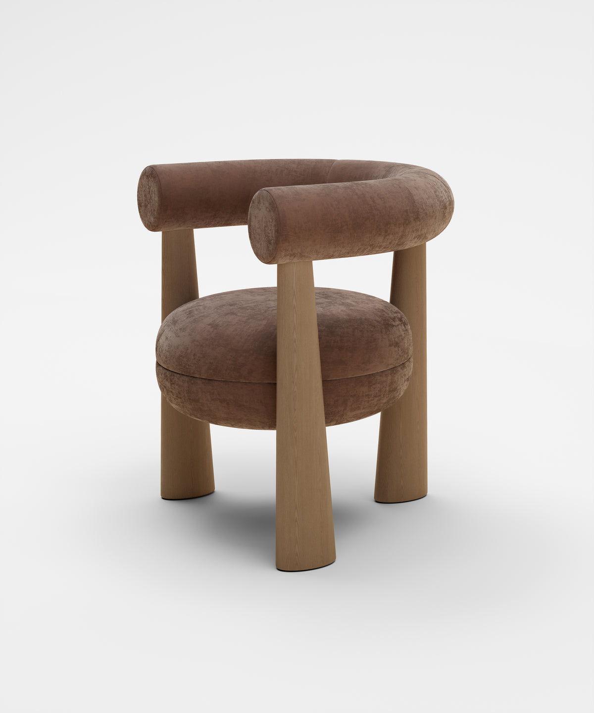 Club Chair Mohair Velvet