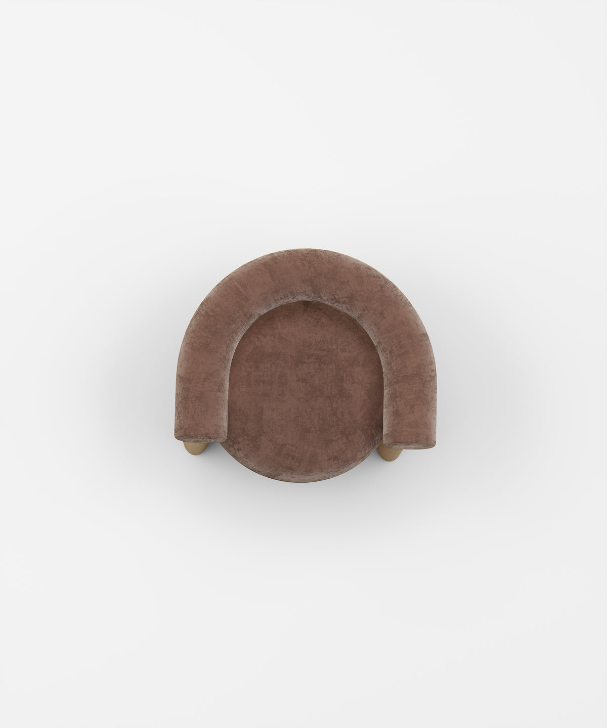 Club Chair Mohair Velvet-3