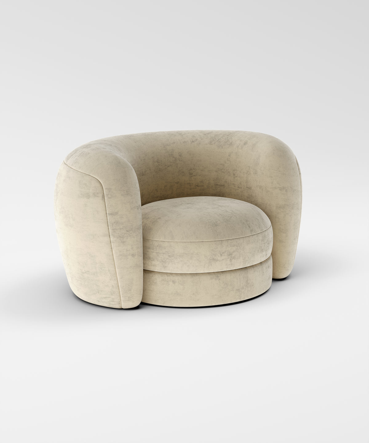 Palace Armchair I Mohair Velvet-10