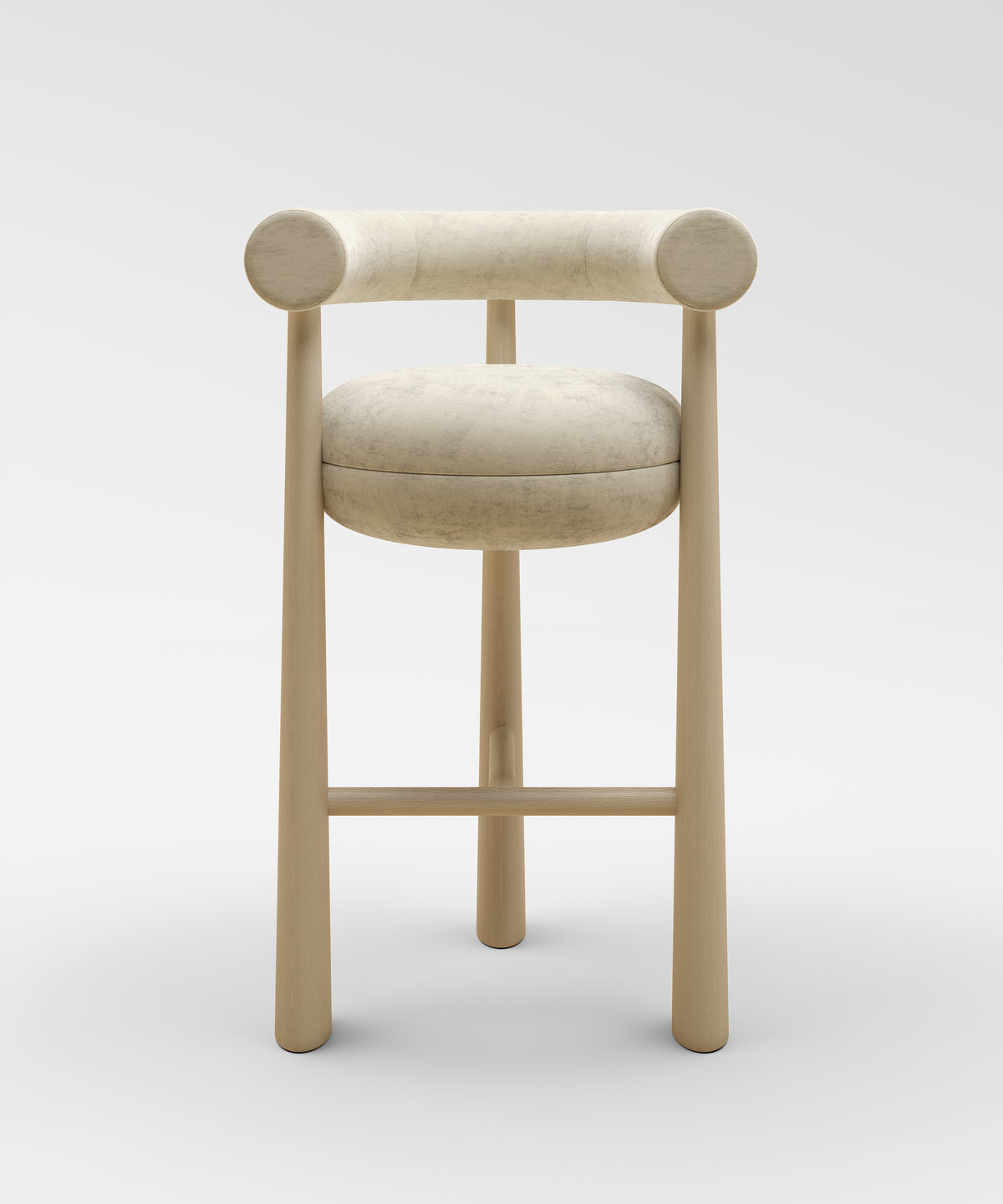 Club Barstool Mohair Velvet-9