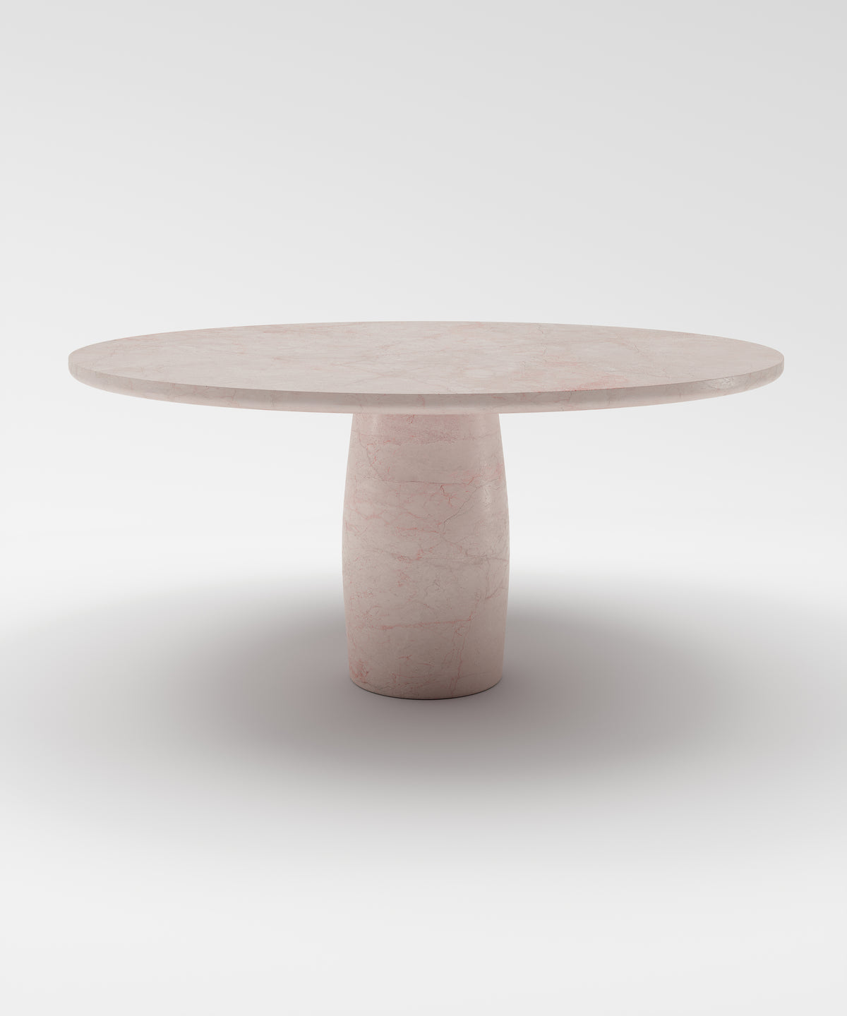 Raffaella Table III, Rosa Aurora Marble-1